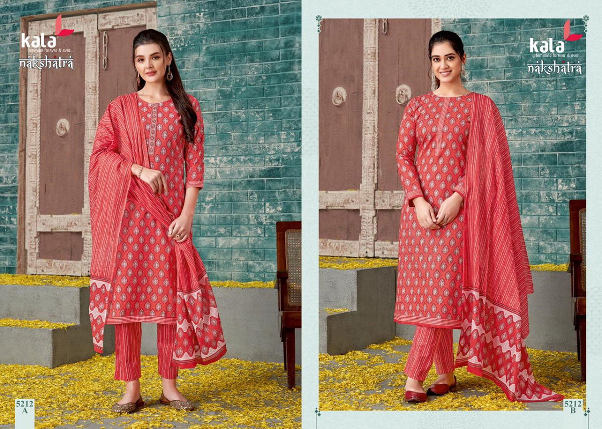 Kala Nakshatra Vol 1 Printed Cotton Readymade Dress Catalog

